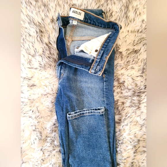 AGOLDE Pinch waist skinny Jean 24 - Picture 1 of 4